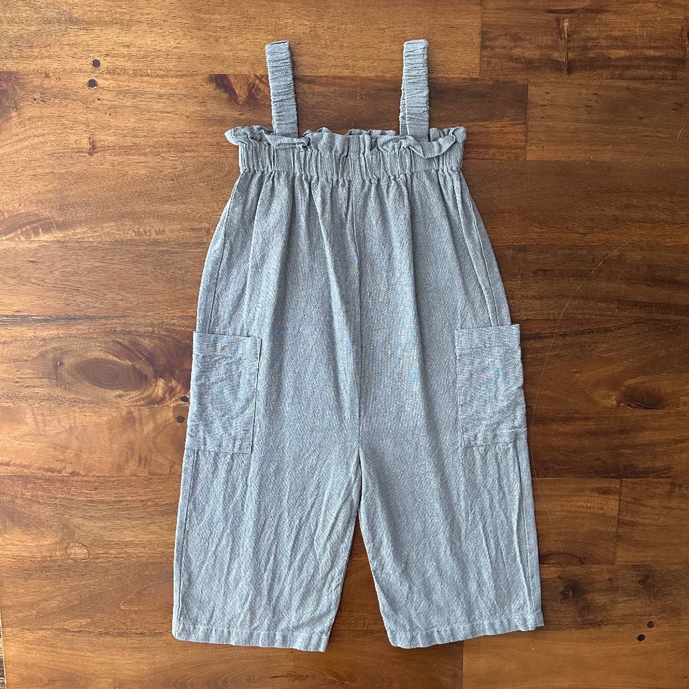 Ketiketa Simone Overall in Turquoise Chambray